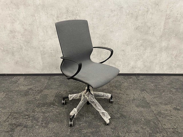 Alternativ - bureaustoel grijs gestoffeerd - ongebruikt - afbeelding 1 van  15