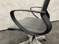 Alternativ - bureaustoel grijs gestoffeerd - ongebruikt - afbeelding 10 van  15