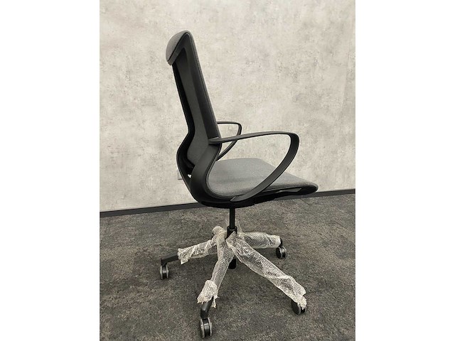 Alternativ - bureaustoel grijs gestoffeerd - ongebruikt - afbeelding 14 van  15