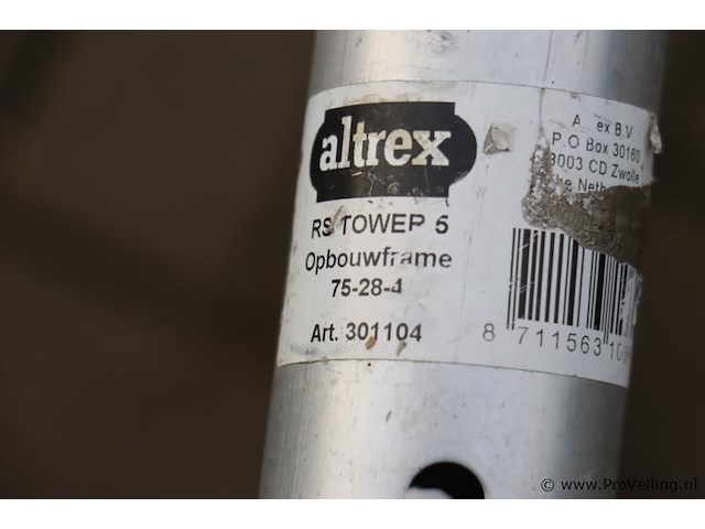 Altex opbouwframe type rs tower 5 - 4 stuks - afbeelding 6 van  6
