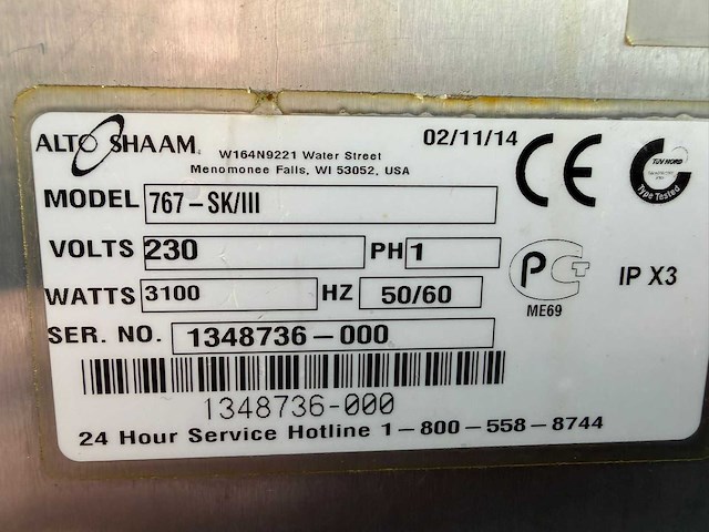 Alto-shaam - 2014 - 767 lage temperatuur smoker - alto shaam - afbeelding 4 van  4