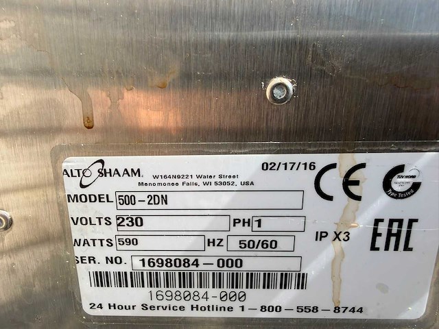 Alto shaam - 500 2 lades - warmhoudkast - afbeelding 5 van  5