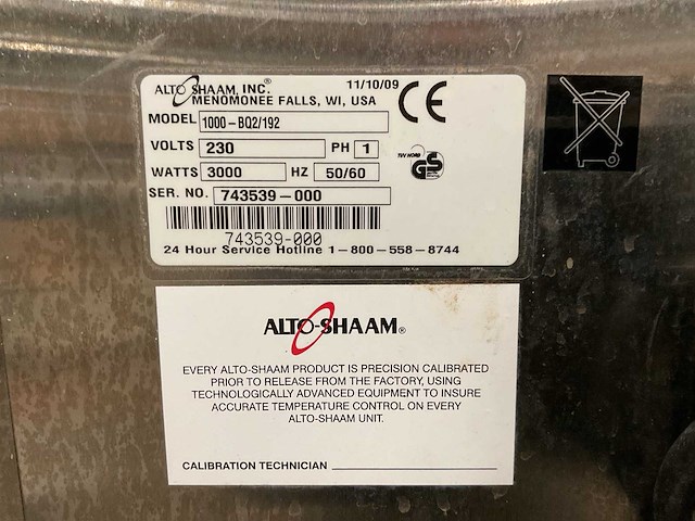 Alto-shaam halo heat warmhoudkast - afbeelding 11 van  12