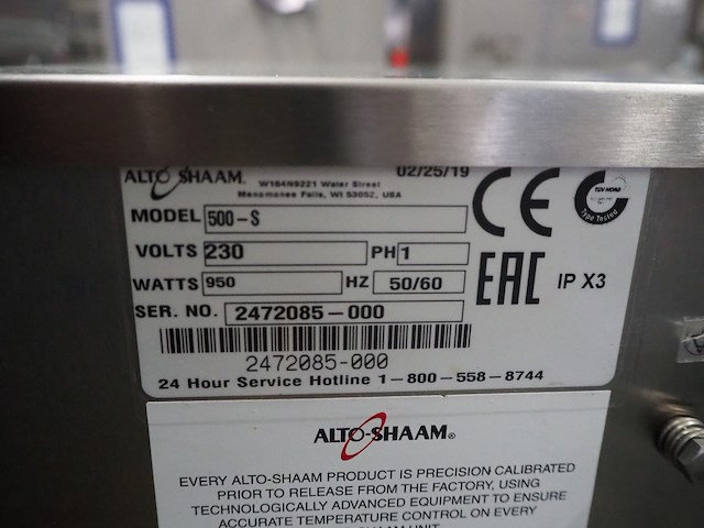 Alto-shaam - afbeelding 7 van  7