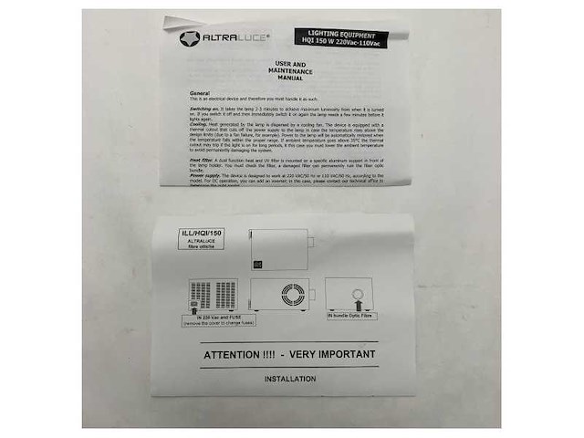 Altraluce ill/hqi/150 illuminat megalight 150w marine stainless steel light with osram metal halide lamp - afbeelding 9 van  9