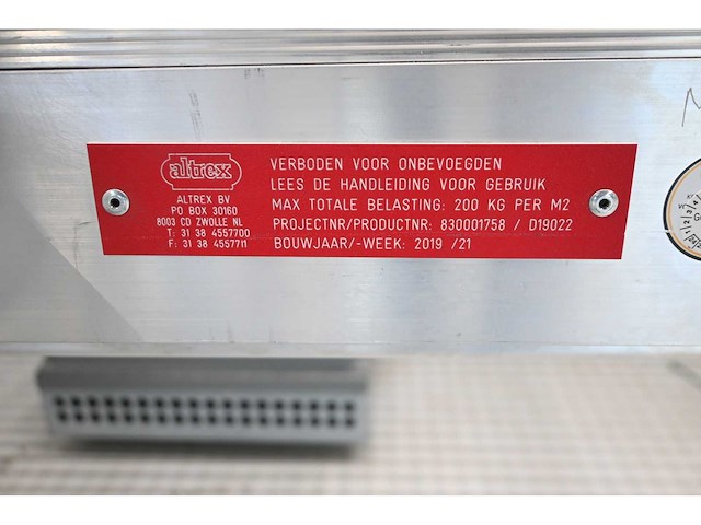 Altrex - aluminium bordes - afbeelding 9 van  9