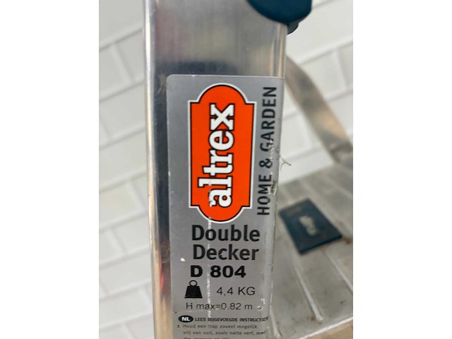 Altrex - double decker d804 - huishoudtrap - afbeelding 4 van  5