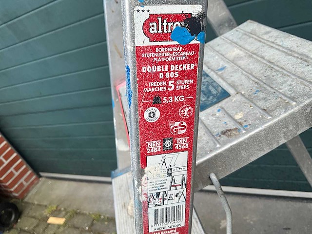 Altrex - double decker d805 - ladder en trap - afbeelding 3 van  6