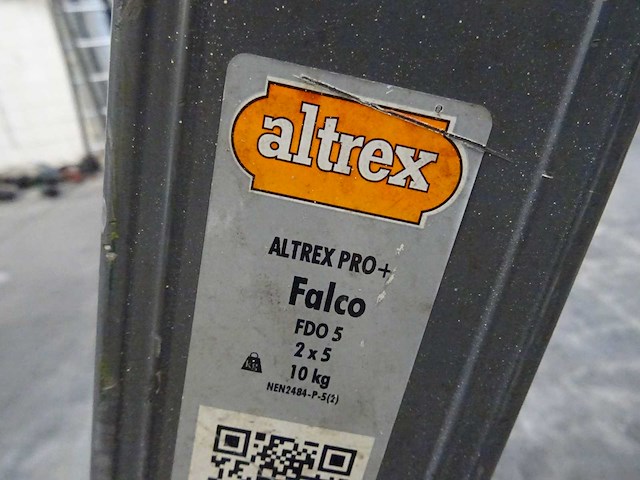 Altrex - falco fdo5 - schaartrap 2x5 - afbeelding 2 van  2