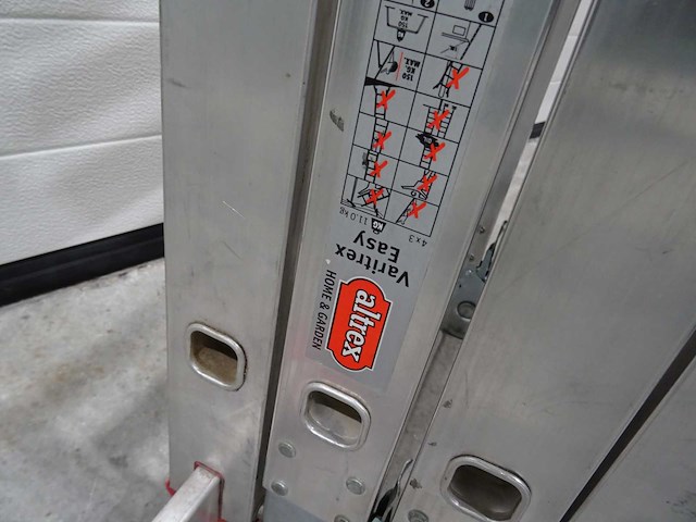 Altrex - varitrex easy - vouwladder 4x3 - afbeelding 2 van  2