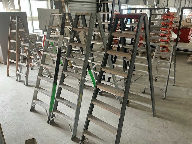 Altrex / dirks ladder (3x) - afbeelding 2 van  2