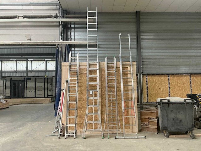 Altrex / dirks ladder divers (4x) - afbeelding 1 van  2