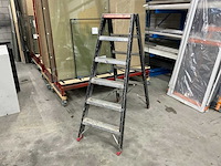 Altrex double decker 6 aluminium uitzettrap - afbeelding 1 van  6