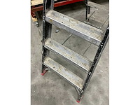Altrex double decker 6 aluminium uitzettrap - afbeelding 3 van  6