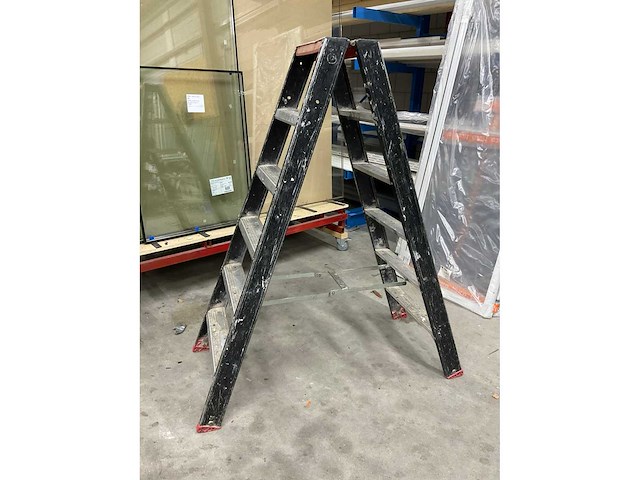 Altrex double decker 6 aluminium uitzettrap - afbeelding 5 van  6