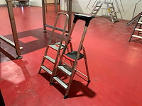 Altrex double decker aluminium uitzettrap (2x) - afbeelding 1 van  5