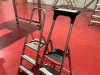 Altrex double decker aluminium uitzettrap (2x) - afbeelding 3 van  5