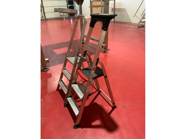 Altrex double decker aluminium uitzettrap (2x) - afbeelding 5 van  5