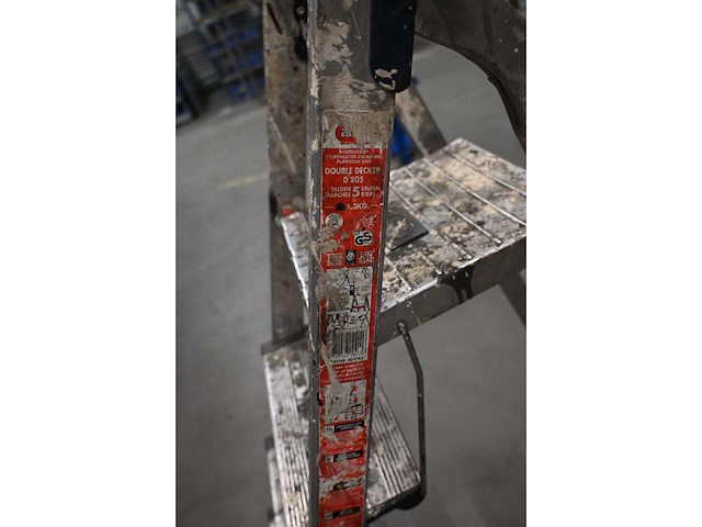 Altrex double decker d805 aluminium uitzettrap - afbeelding 2 van  2