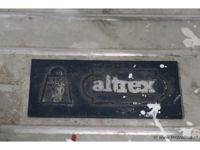 Altrex double decker huishoudtrap, aluminium type d805 - afbeelding 2 van  7