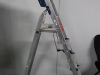 Altrex double decker huishoudtrap, aluminium type d805 - afbeelding 3 van  7