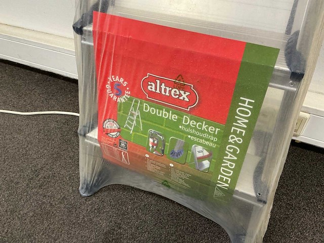 Altrex double decker huishoudtrap d 803 - afbeelding 2 van  3