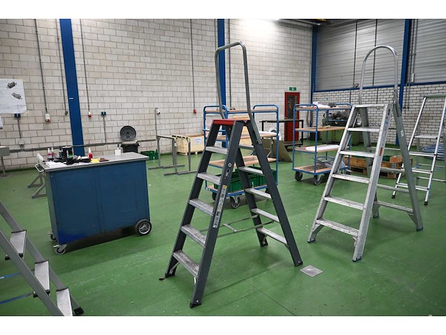 Altrex falco fdo 6 aluminium uitzettrap - afbeelding 1 van  2