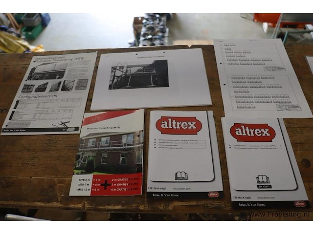 Altrex mtb triangelbrug incl. regenkap - afbeelding 38 van  49