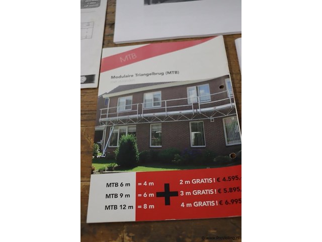 Altrex mtb triangelbrug incl. regenkap - afbeelding 40 van  49