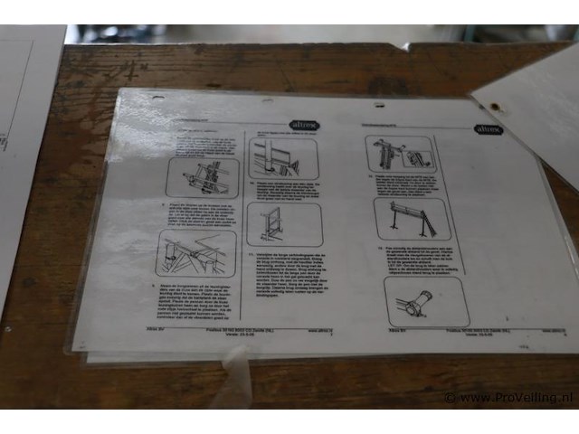 Altrex mtb triangelbrug incl. regenkap - afbeelding 44 van  49