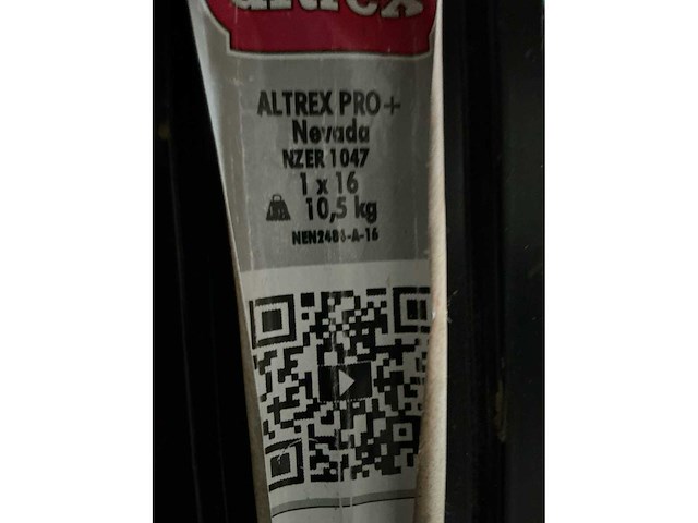 Altrex nevada 1x16 rechte ladder - afbeelding 3 van  3