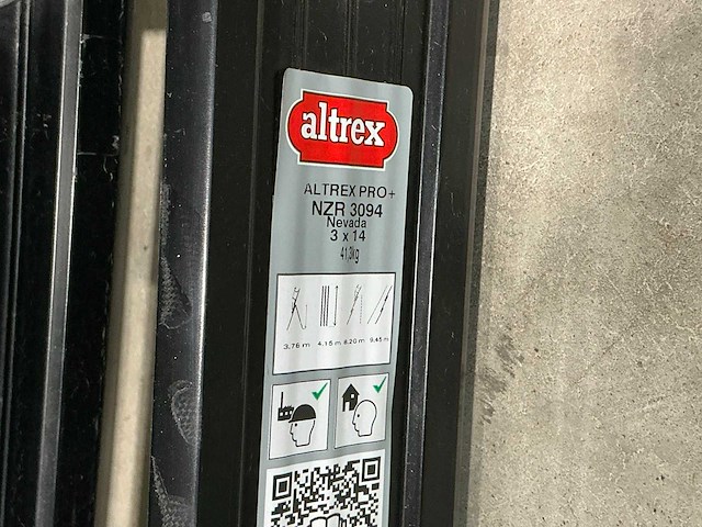 Altrex nzr 3094 schuifladder - afbeelding 4 van  6
