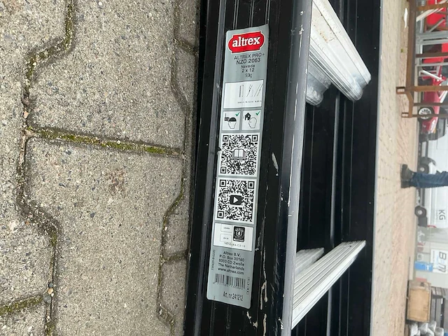 Altrex pro+ nevada 2 x 12 - nzo 2063 ladder - afbeelding 4 van  4