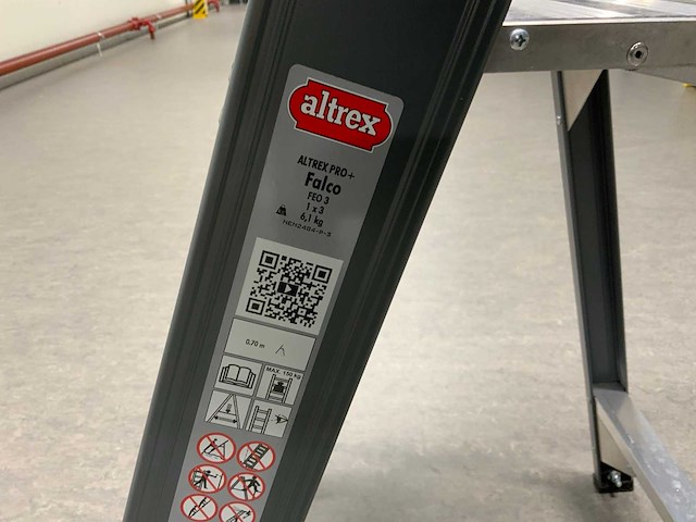 Altrex pro plus falco feo 3 aluminium uitzettrap - afbeelding 8 van  8