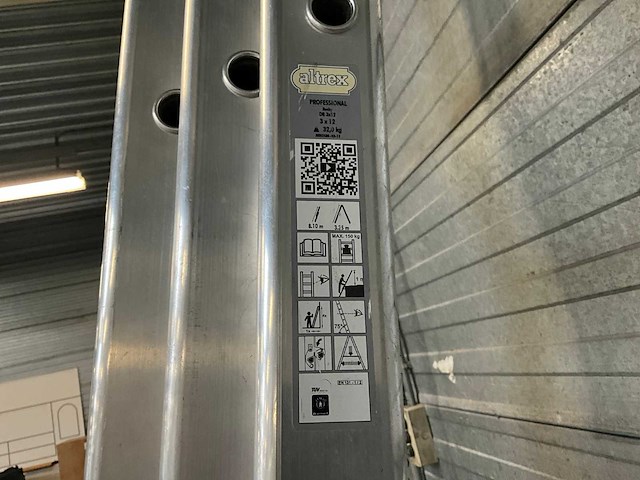 Altrex professional 3x12 ladder - afbeelding 5 van  5