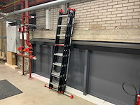 Altrex professional mounter zr 3055 3x8 3-delige ladder - afbeelding 1 van  8