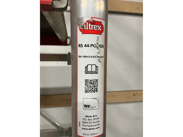 Altrex rs 44 power kamersteiger - afbeelding 3 van  4