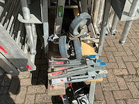 Altrex steigeraanhanger met asc steiger en aboma dakrandbeveiliging - afbeelding 4 van  15