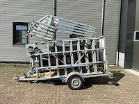 Altrex steigeraanhanger met asc steiger en aboma dakrandbeveiliging - afbeelding 10 van  15