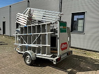 Altrex steigeraanhanger met asc steiger en aboma dakrandbeveiliging - afbeelding 11 van  15