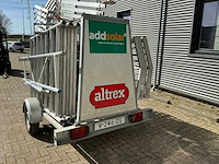 Altrex steigeraanhanger met asc steiger en aboma dakrandbeveiliging - afbeelding 12 van  15