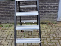 Altrex taurus dubbel oploopbare aluminium trap tdo 5 - afbeelding 2 van  6