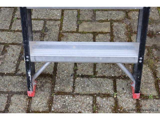 Altrex taurus dubbel oploopbare aluminium trap tdo 5 - afbeelding 4 van  6