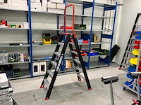 Altrex taurus tdo 6 2x6 aluminium uitzettrap - afbeelding 4 van  6