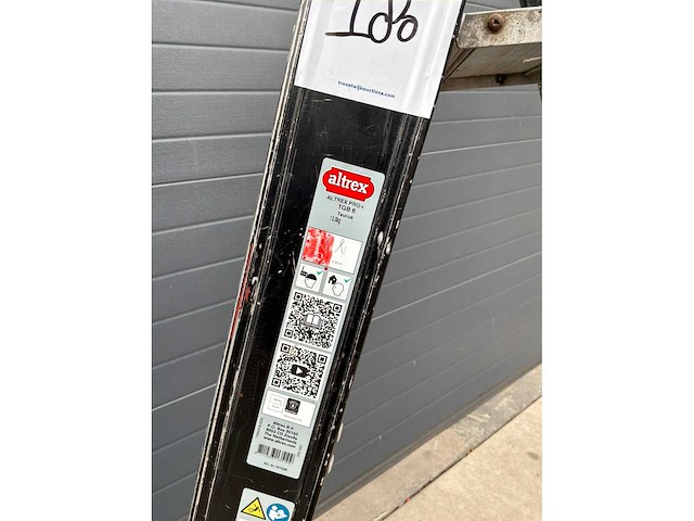 Altrex taurus tgb 6 bordestrap zwart 1x6 - afbeelding 6 van  6