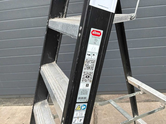 Altrex taurus tgb 6 bordestrap zwart 1x6 - afbeelding 5 van  7
