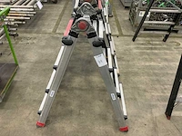 Altrex variflex teleprof 4x4 uitschuif/vouwladder - afbeelding 2 van  7