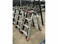 Altrex variflex teleprof 4x4 uitschuif/vouwladder - afbeelding 3 van  7