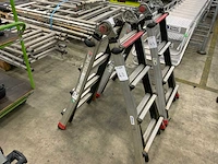 Altrex variflex teleprof 4x4 uitschuif/vouwladder