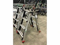 Altrex variflex teleprof 4x4 uitschuif/vouwladder - afbeelding 3 van  6